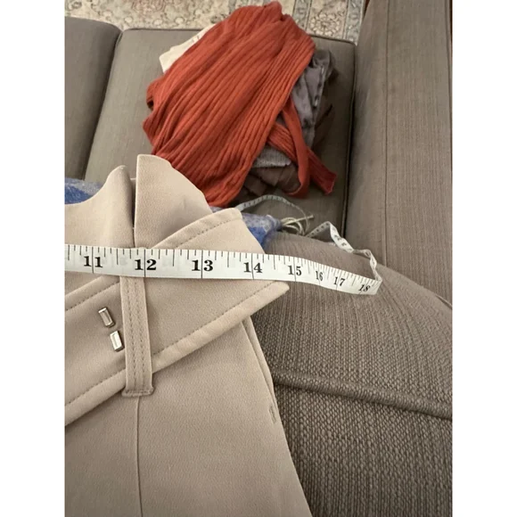 Women's Babaton Jermaine Beige Wide Leg Pants Size 4 - Picture 10 of 12